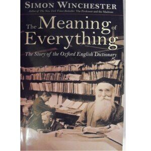 5/$12 Book Meaning of Everything Winchester Story of Oxford English Dictionary